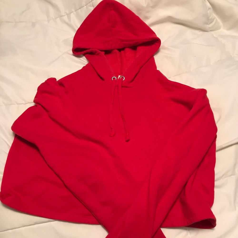 Crop top hoodie